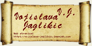 Vojislava Jaglikić vizit kartica